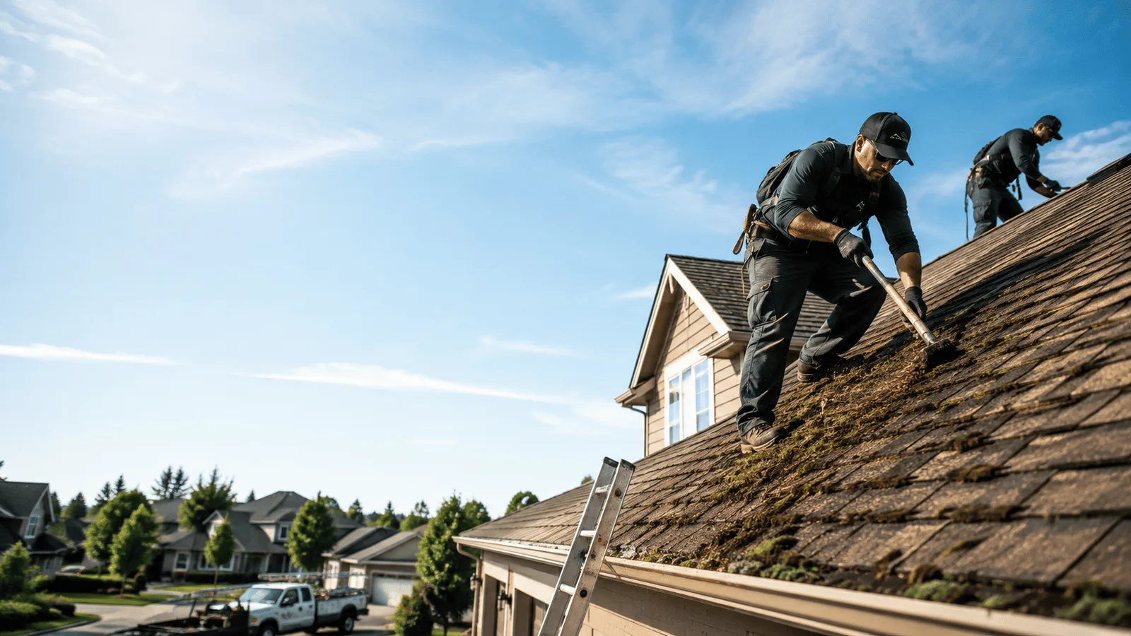 Roof Moss Removal in Alhambra, CA near me
